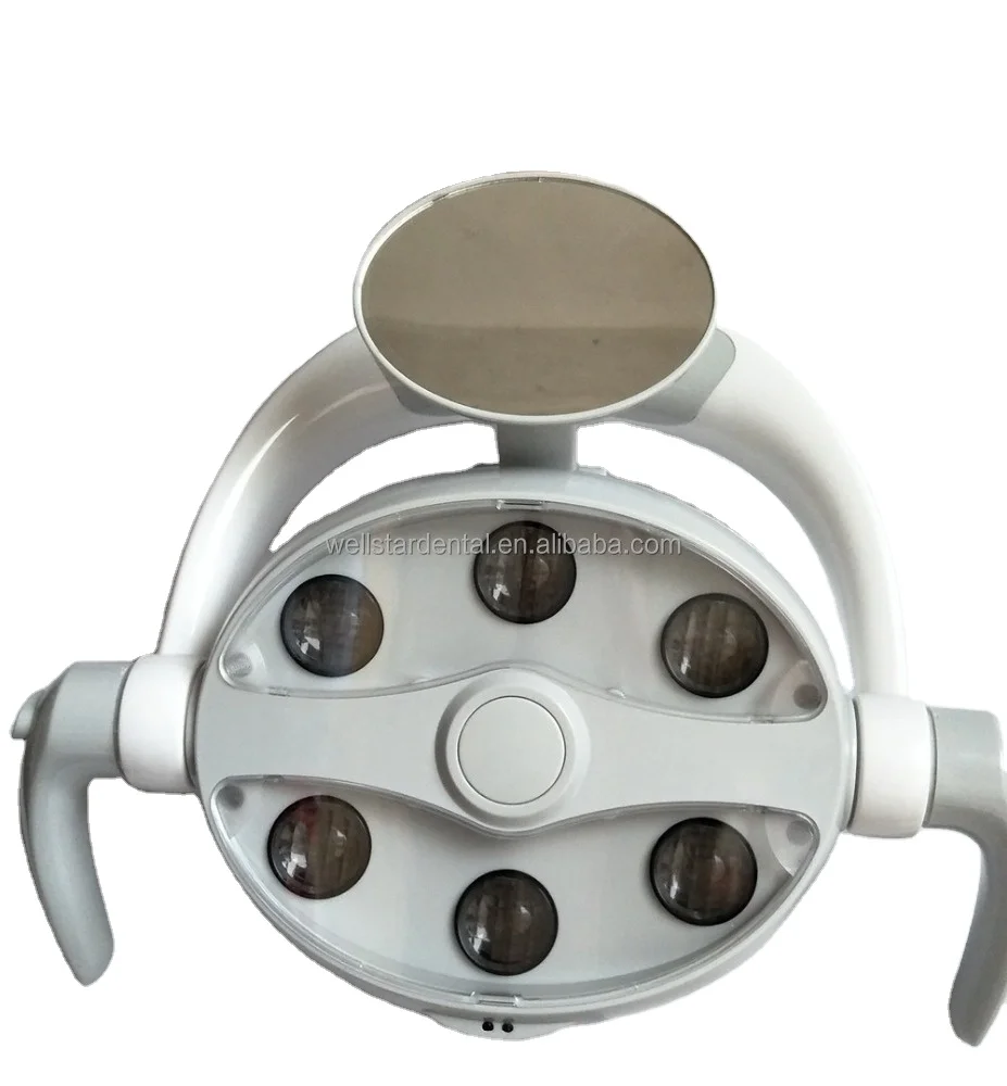 WS-LED-FSA dental chair equipment spare parts use dental operation light with one bulb LED dental lamp for sale