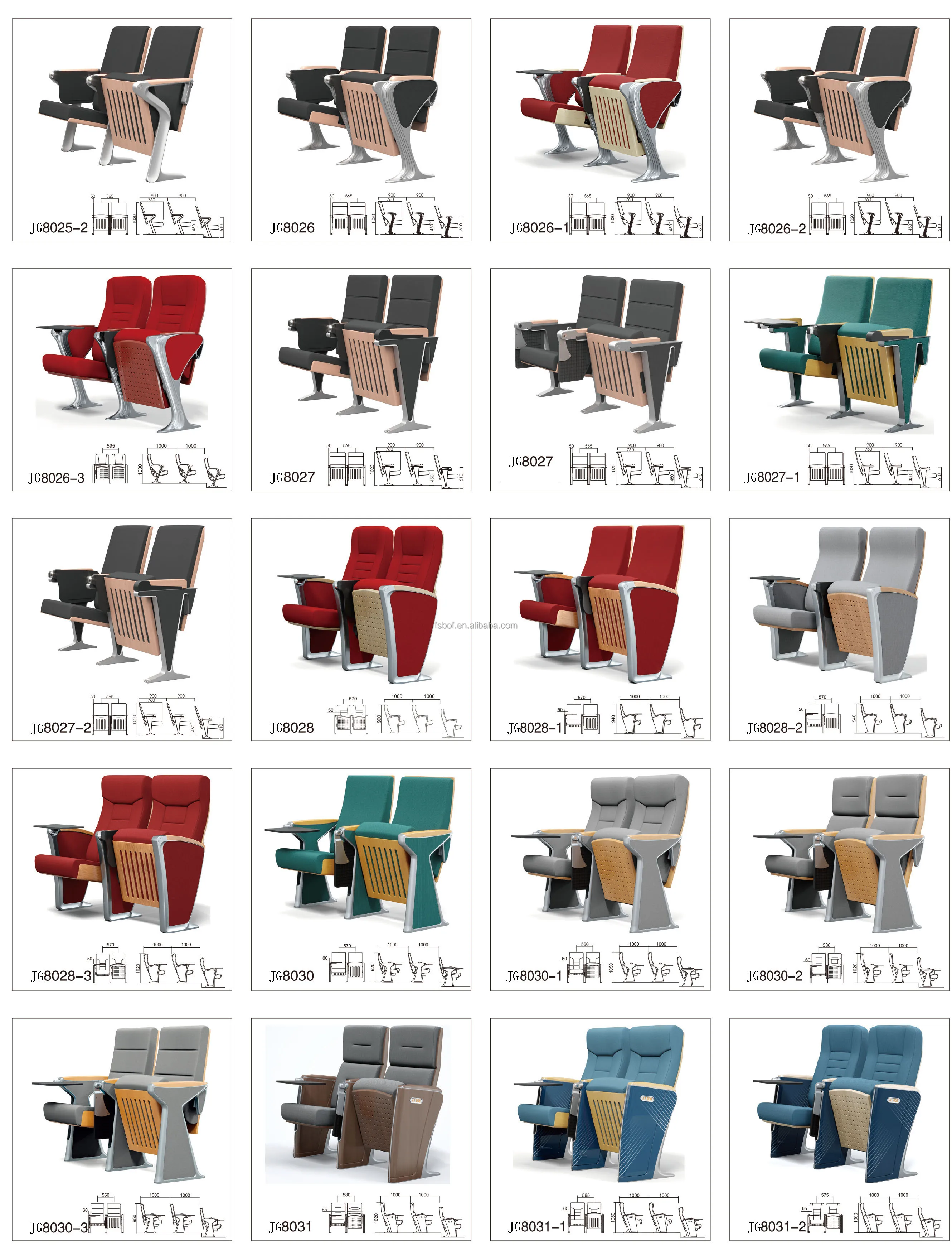 conference room training chair with writing table theater chairs cinema chair movie theater auditorium seats furniture modern
