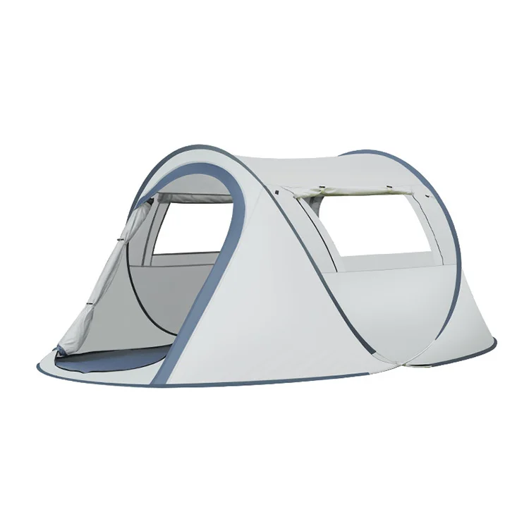 Hot Sale Custom Windproof and Waterproof Pop-Up Tent for Outdoor Beach Camping  Family  Camping Instant Tent