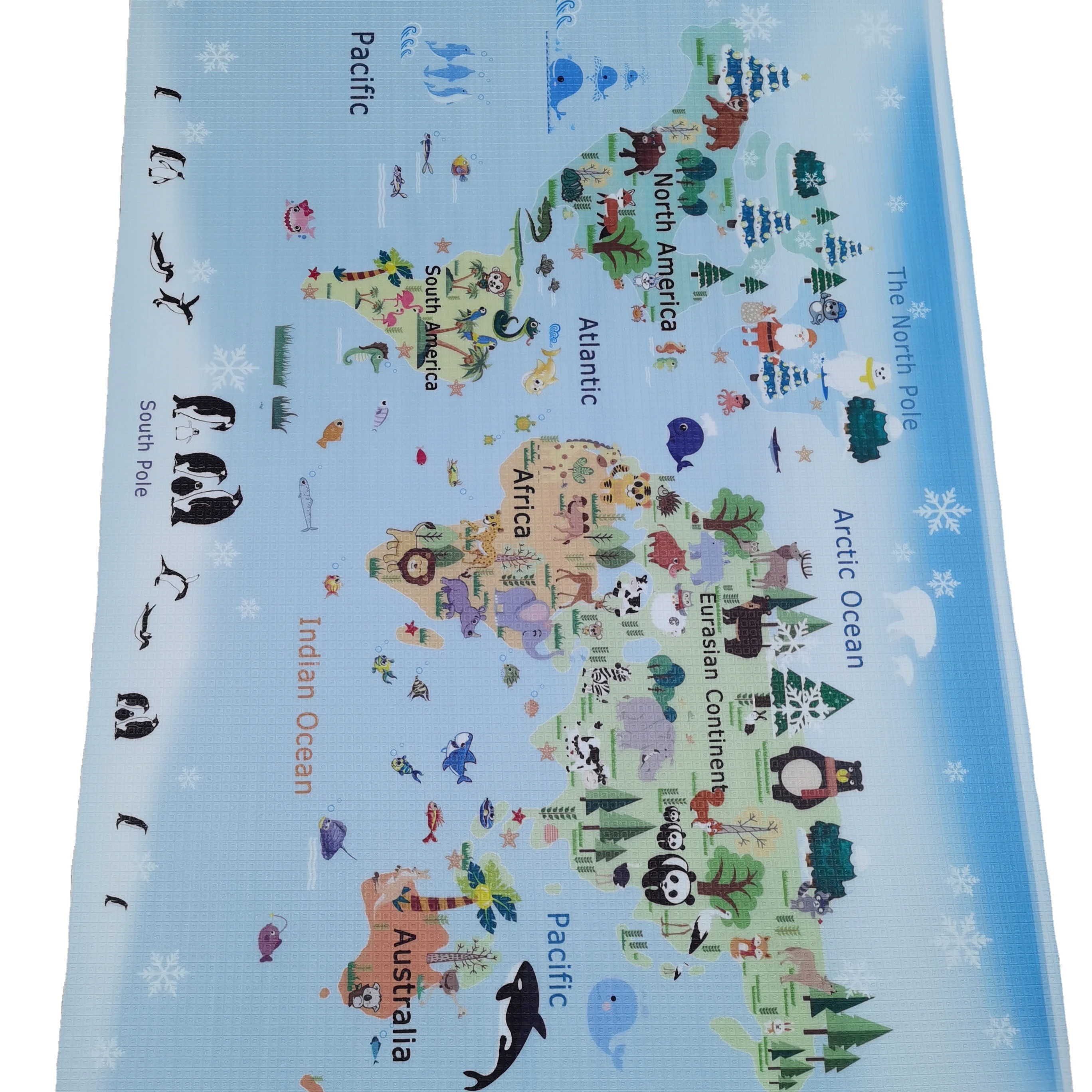 Colorful PU Foam Play Mat Small Size Baby Floor Mats for Crawling