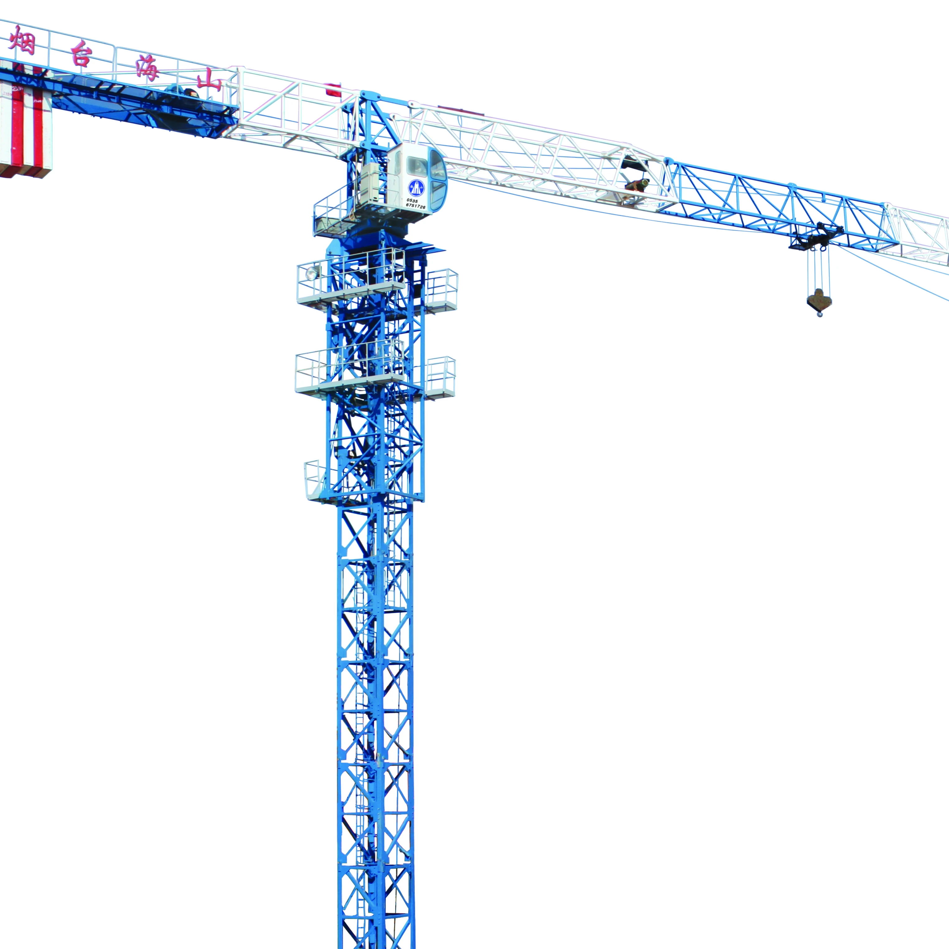 6ton topless tower crane