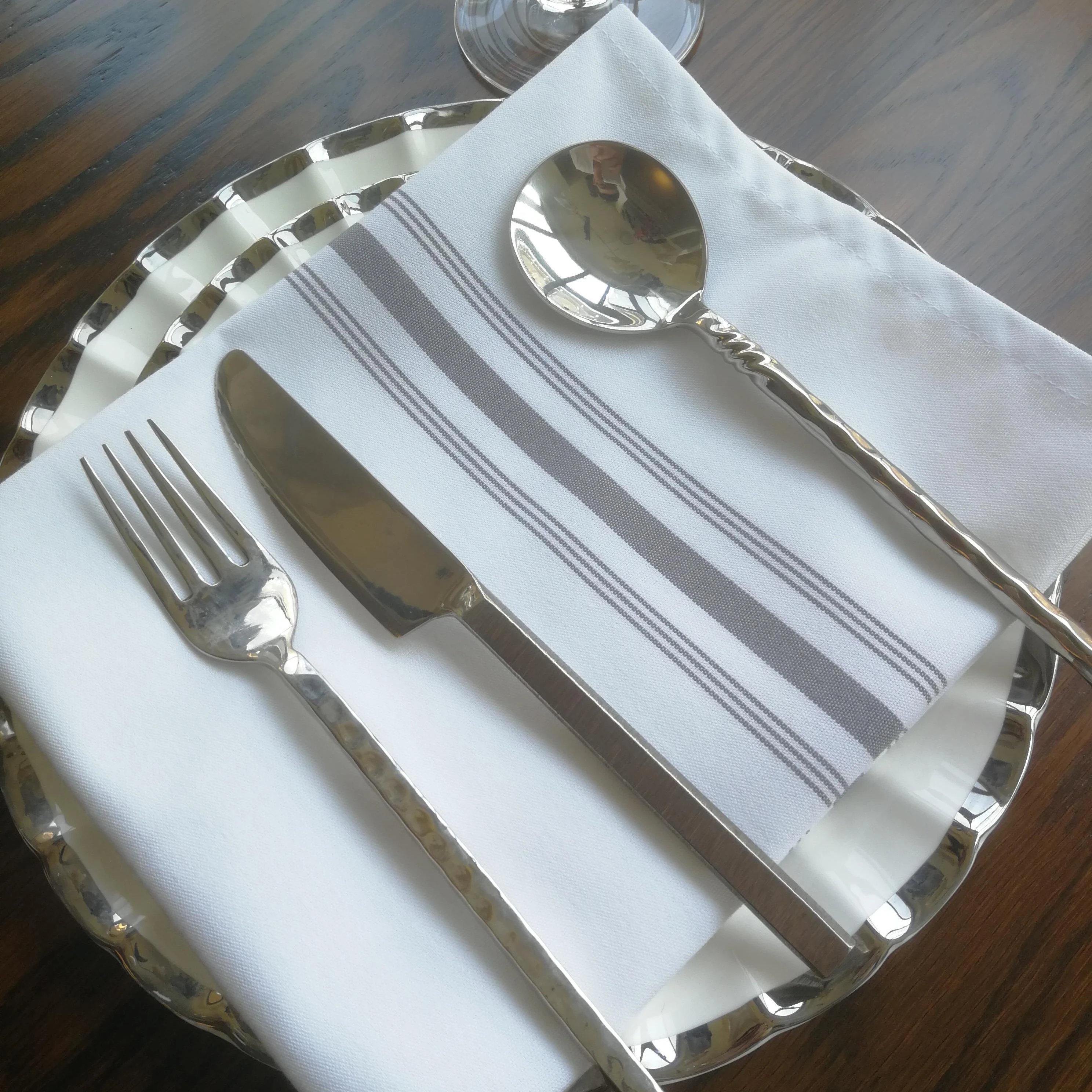 Napkin For Wedding High Quality Cheap Price Polyester Table Wedding Use Restaurant Party Airline