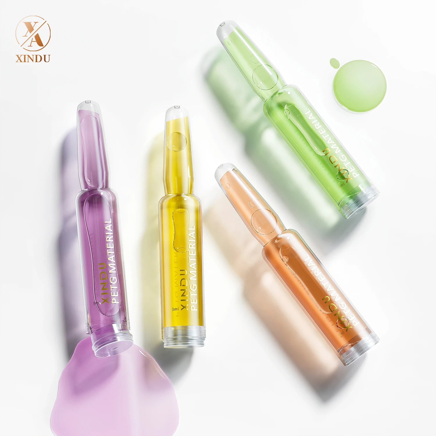 Wholesale Best Selling Custom 1.5ml Empty Packaging Cosmetic Plastic Ampoule Bottles