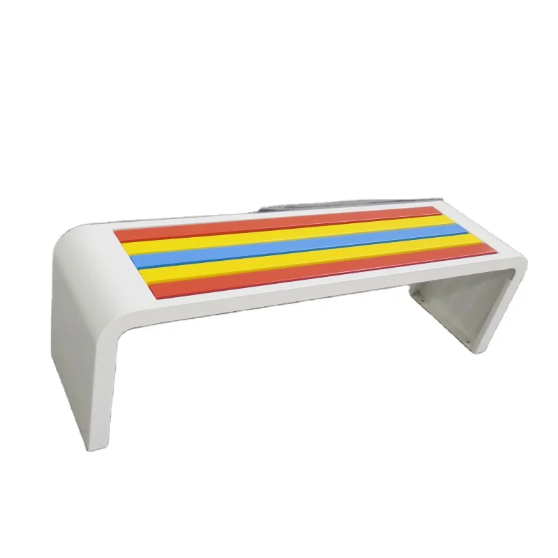 Haoyida Factory Top Quality Waterproof Patio Furniture Outdoor Metal Chair Cheap Park Benches Outside Garden Bench