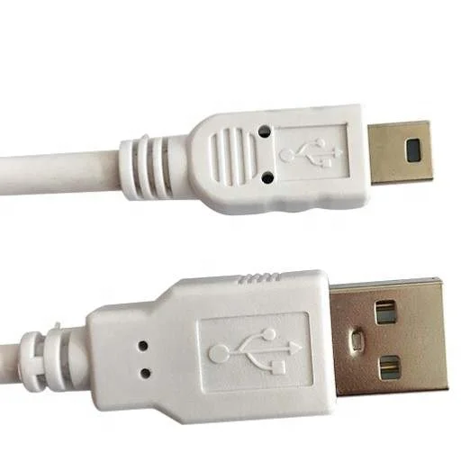 Mini USB Cable for cellphone and telephone Mini 5 Pin USB Cable for MP3/PM4
