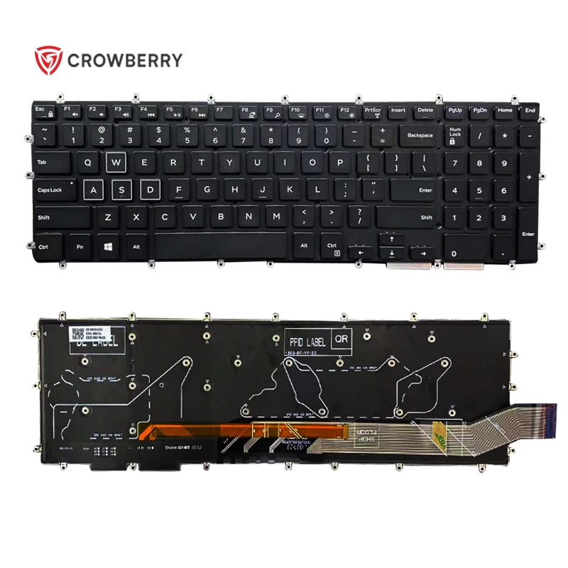 Original Backlight Laptop Keyboard For Dell  Alienware M15 M17 P79F Notebook Keyboard