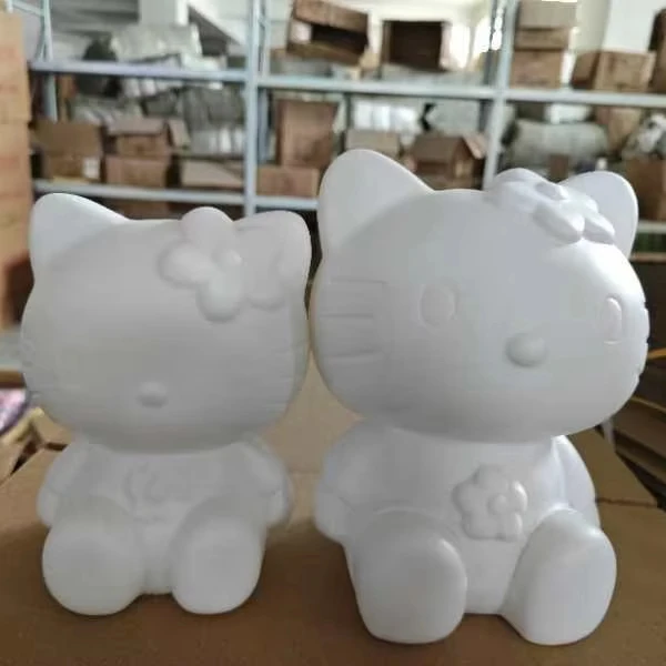 Китти кошка белый винил DIY фигурка