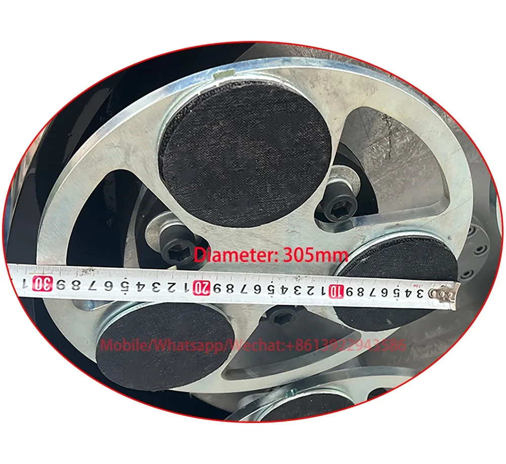 High Power 20HP Semi-Automatic Self-propelled Planetary Floor Grinding And Polishing Machine