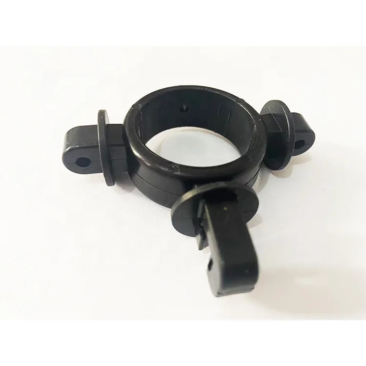 High-voltage pulse electronic fence terminal pole composite ring insulator