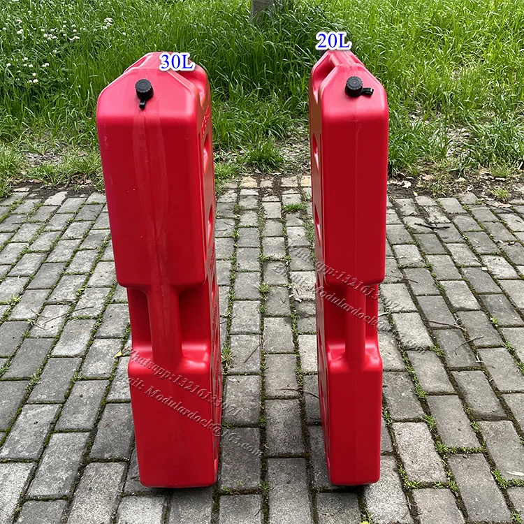 Plastic long haul jerry can size