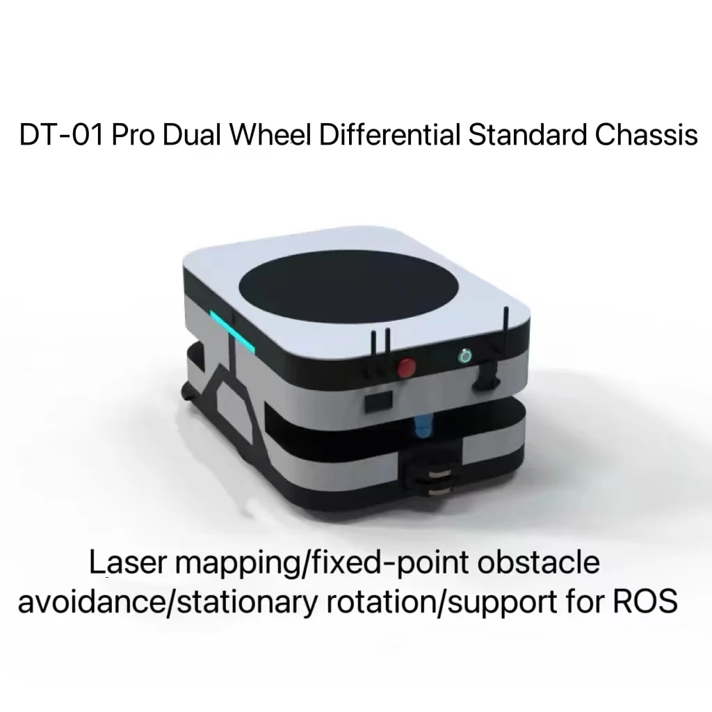 Indoor AGV/AMR Automatic Laser Magnetic Stripe Navigation Line Controlled Unmanned Load Carrying Robot