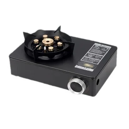 Folding Seven-core Fierce Fire Stove Seven Star Cassette Furnace Butane Liquefaction Portable High Power Travel 7 Core Gas Stove