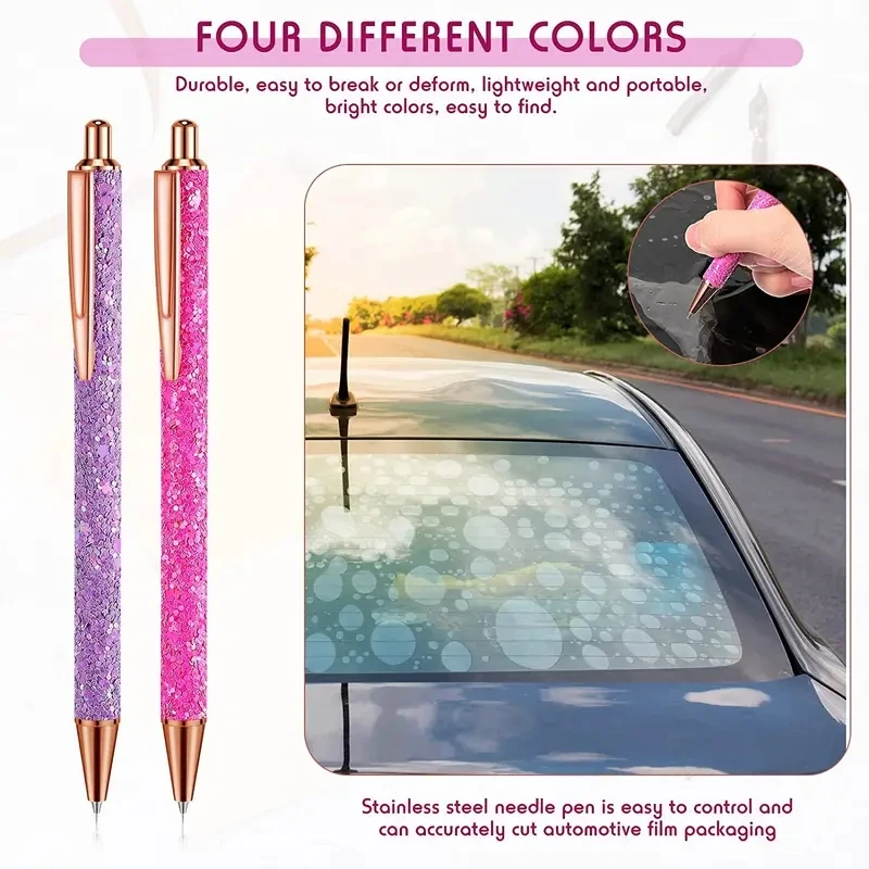 QILI Durable PPF Degassing Weeder Pen for Bubble-Free Applications Easily Installs Vinyl on DIY Crafts and Cars