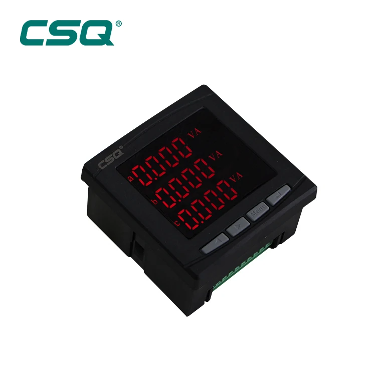 Smart digital energy meter AC 220V LED CE mini digital multifunction meter good price manufacturer