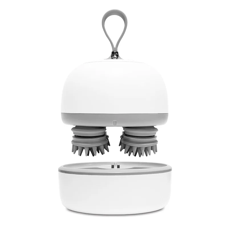 Electronic Waterproof Handheld Scalp Massager Applicator for Head Stress Relief Scalp Massager