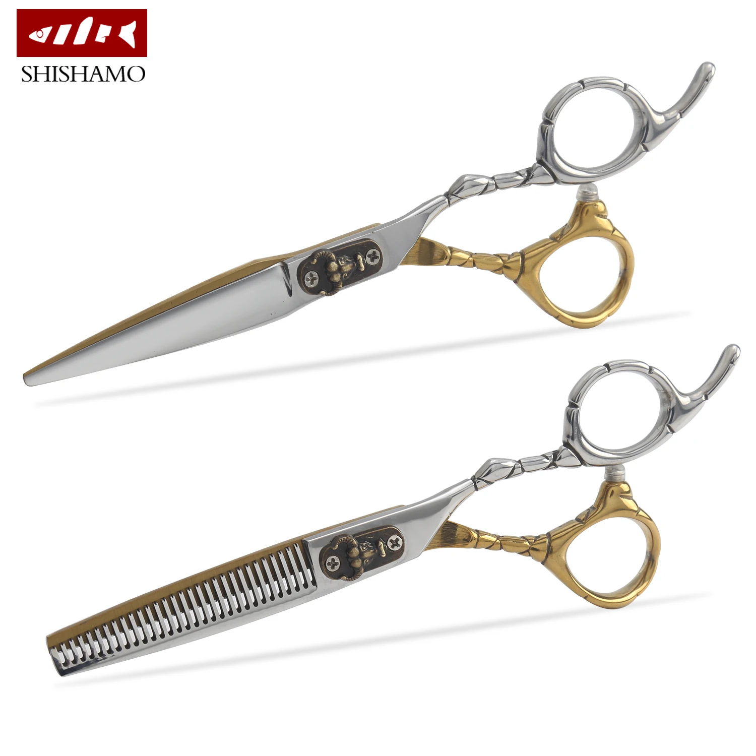 Professional Barber scissors Hair Cutting Scissors Hairdressing scissors with Japan 440C for Salon Tijeras Home shears