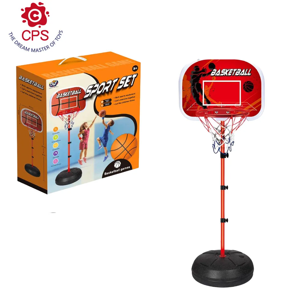 2024 New Adjustable Custom Basketball Stand Indoor Toss Game Basketball Hoop Sport Toy For Kids