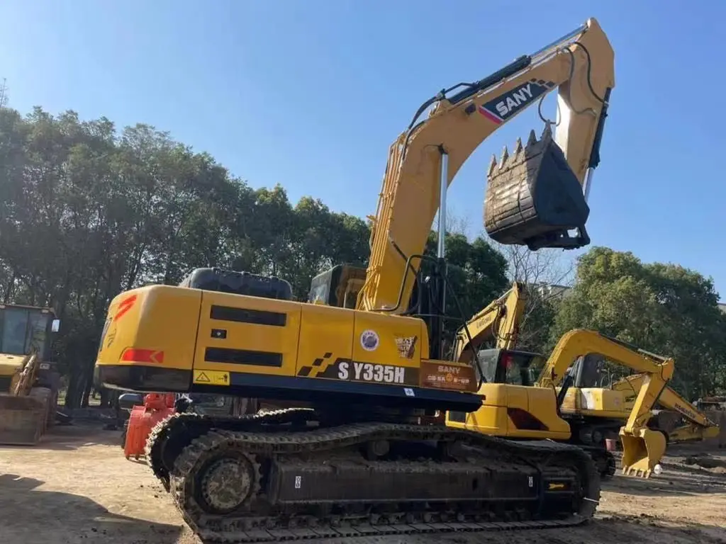 Used construction building machinery china brand sany excavator earth moving machinery sany 215c excavators sy215c sy215