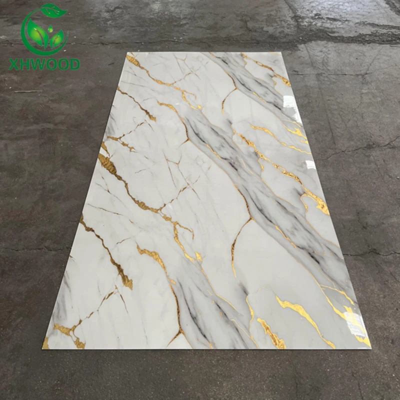 wholesale hot-selling fast production uv pvc marble sheet marble surface