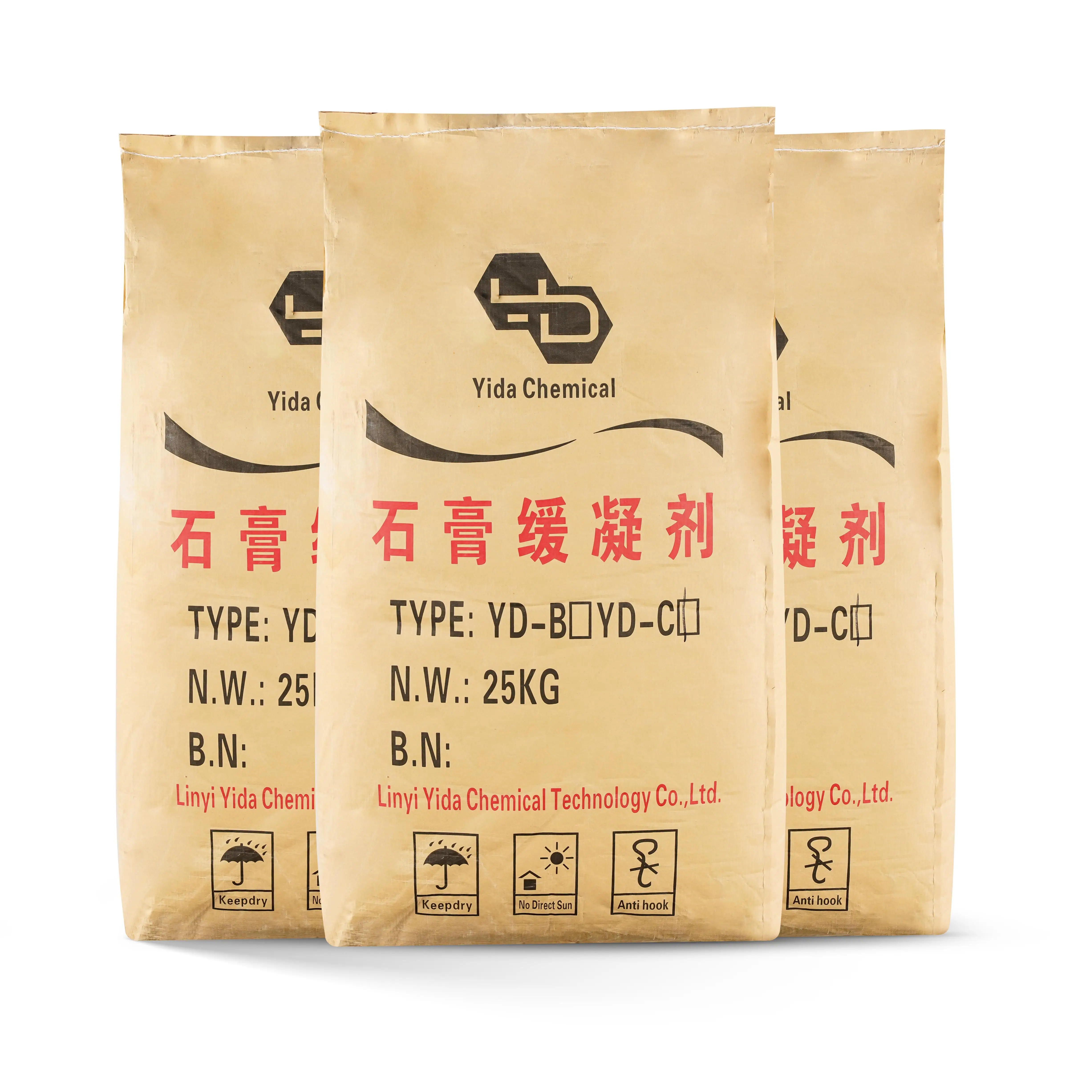 Best Selling Industrial Grade Gypsum Powder High Quality Chemical Additives for Concrete Retarders Included