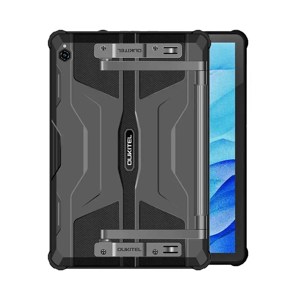 OUKITEL RT5 8GB 256GB Rugged Tablet 11000mAh 10.1 Inch FHD+ Display Android 13 Tablets 16MP Camera 33W Charged Dual 4G Pad