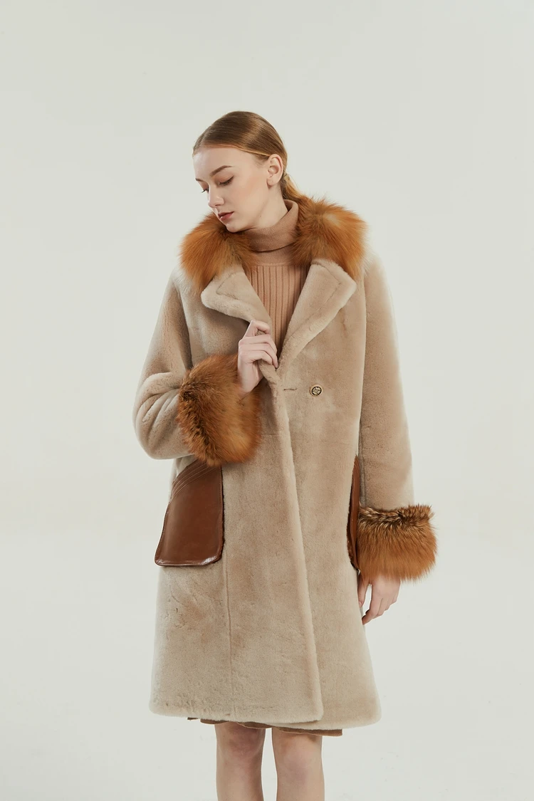 
Best Price Superior Quality Best Selling Durable Using Long Fur Coat Womens 