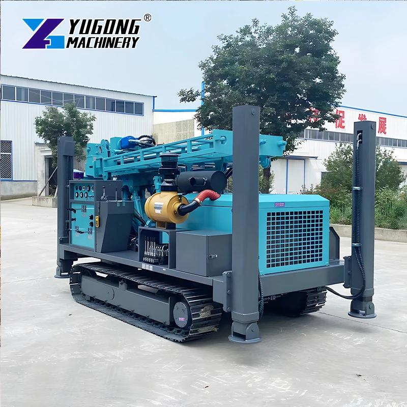 High Quality High Strength Hydraulic Hard Rock Drilling Rig Hydraulic Crawler Core Drilling Rig