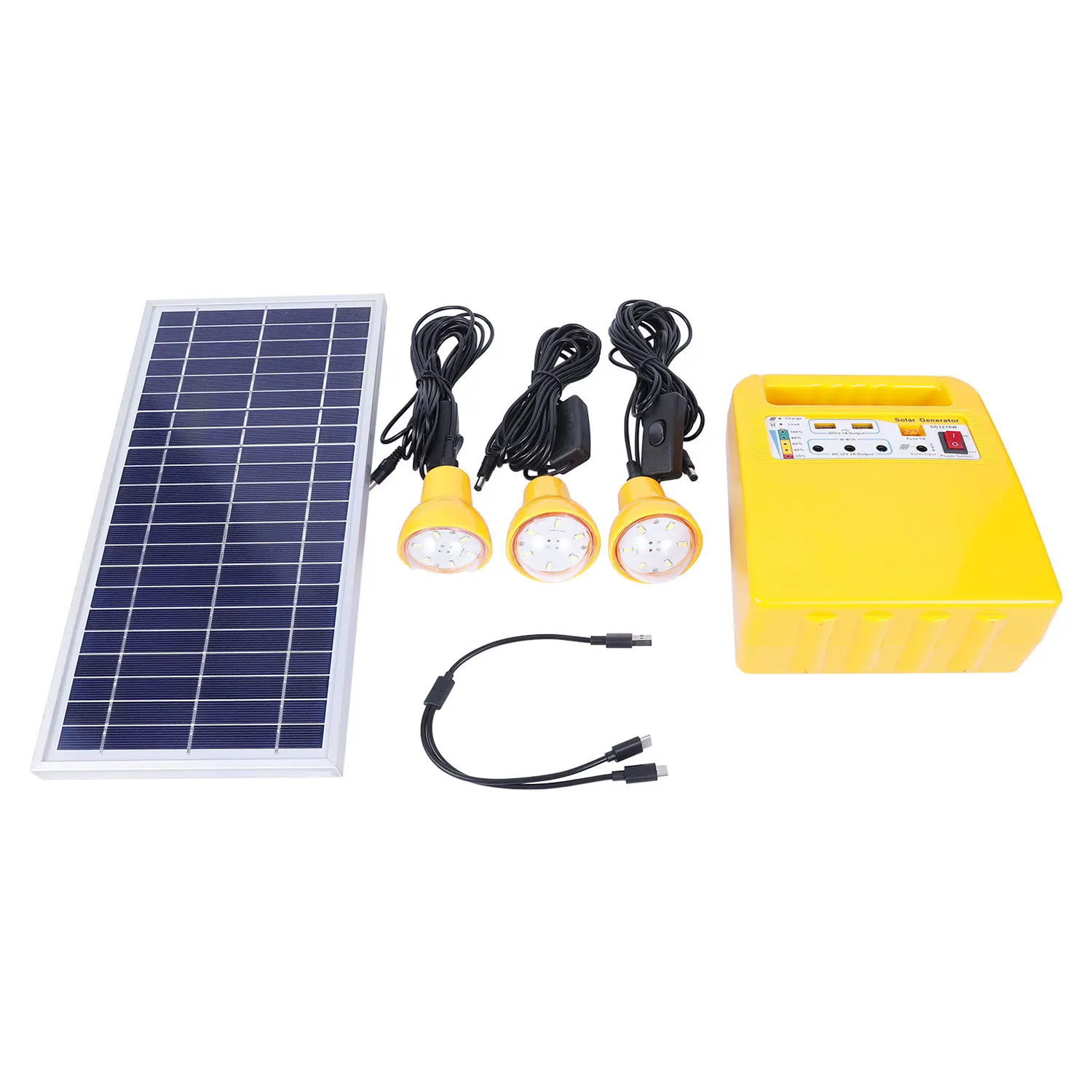 MP3 solar LED Multi-function player Solar energy saving power supply