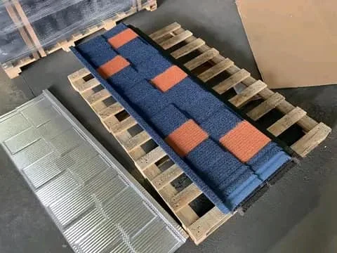 High quality spanish red clay roof tiles stone coated metal roof tiles asphalt material steel shingles from china factory