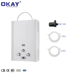 AGA Parking Gas Tankless Hotel Hot portable Water Heater Shower Hose INSTANT PORTABLE  gas water heater gas geyser