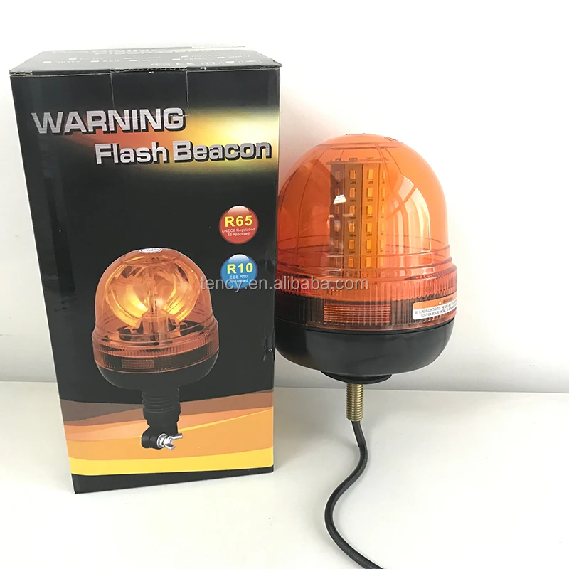 
Car Pole Mount Emergency Safety LED Strobe Warning Beacon Police LED Rotating Flashing Warning KF-WB-905S-6 