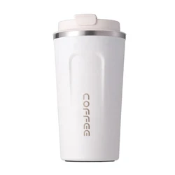 Wholesale Supplier Double Walled Mugs Custom Stainless Steel Coffee Travel Mugs Warmer With Lids