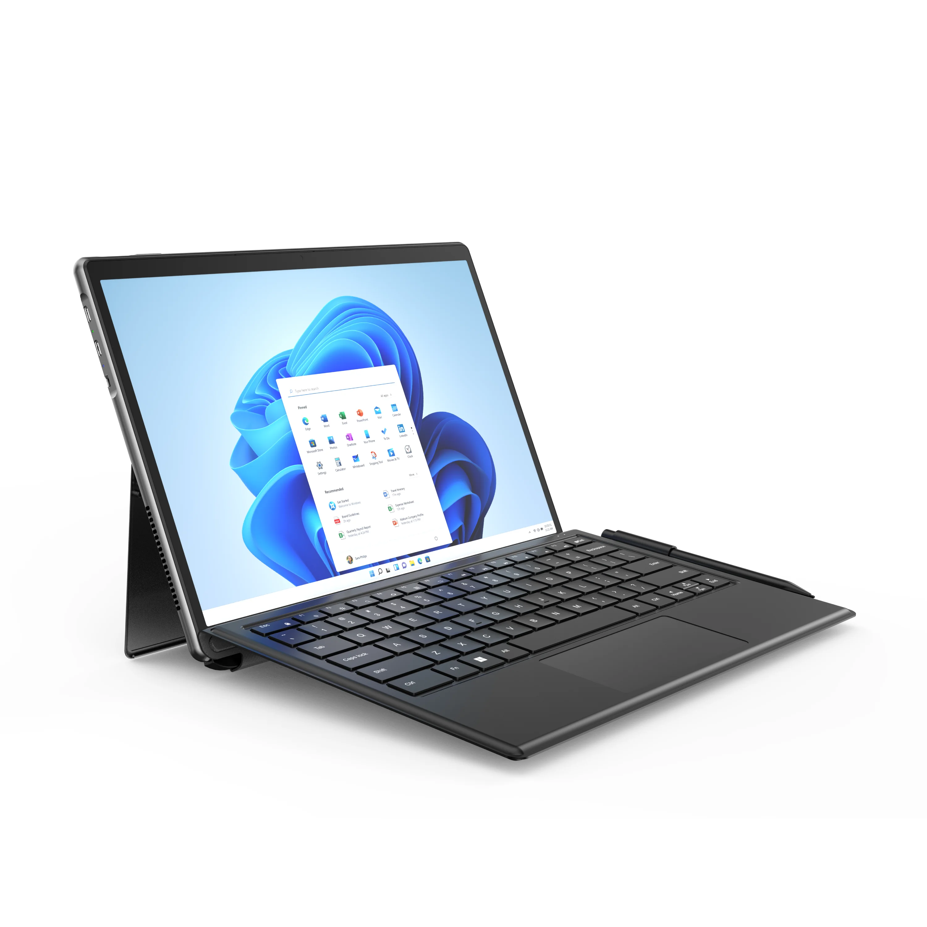 2 in 1 Tablet PC 13.3inch Window 10 tablets Laptop Ram 16GB Rom 512GB tablet PC with keyboard and Capacitor pen