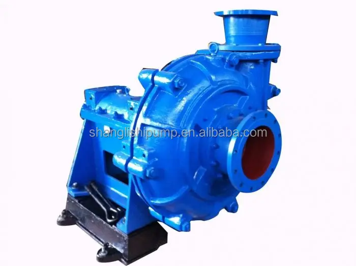 Horizontal 6 inch slurry pump sand concrete centrifugal electric motor pump slag slurry pump price