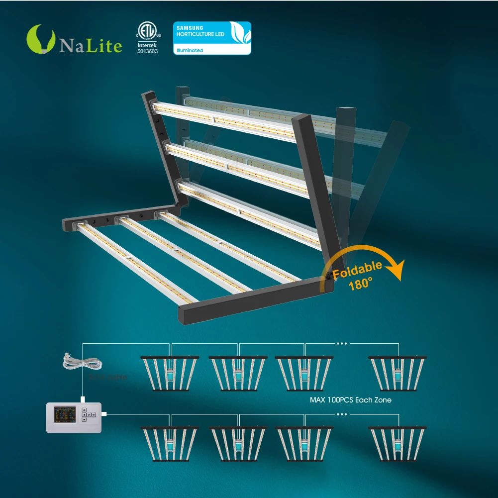 Nalite H3 DLC товар cETL ETL сертификат Samsung lm301b lm301h гидропонная вертикальная система полного спектра светодиодная промышленная лампа 650