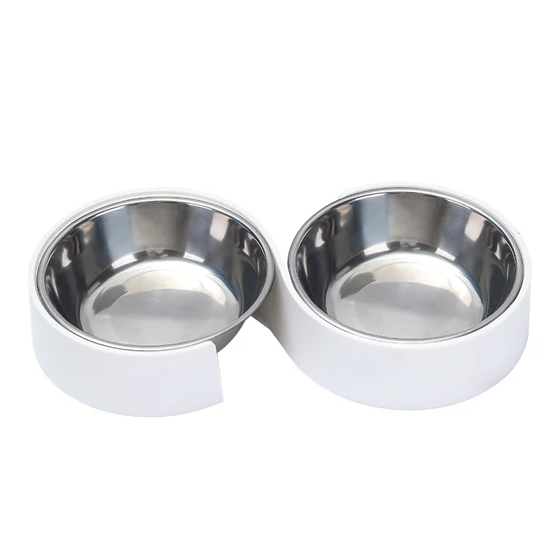 Durable Personalized Stainless Steel Drinking Tableware Cat Food Container Pet Feeder Dog Bowl