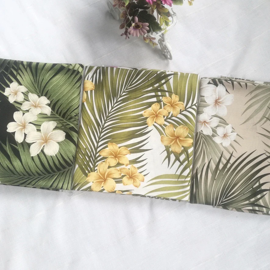 wholesale 100% flower printed cotton fabric floral printing cotton fabric  for bedding