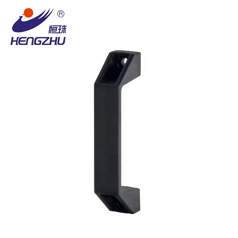 
Hengzhu black cabinet handle PL006 plastic handle 