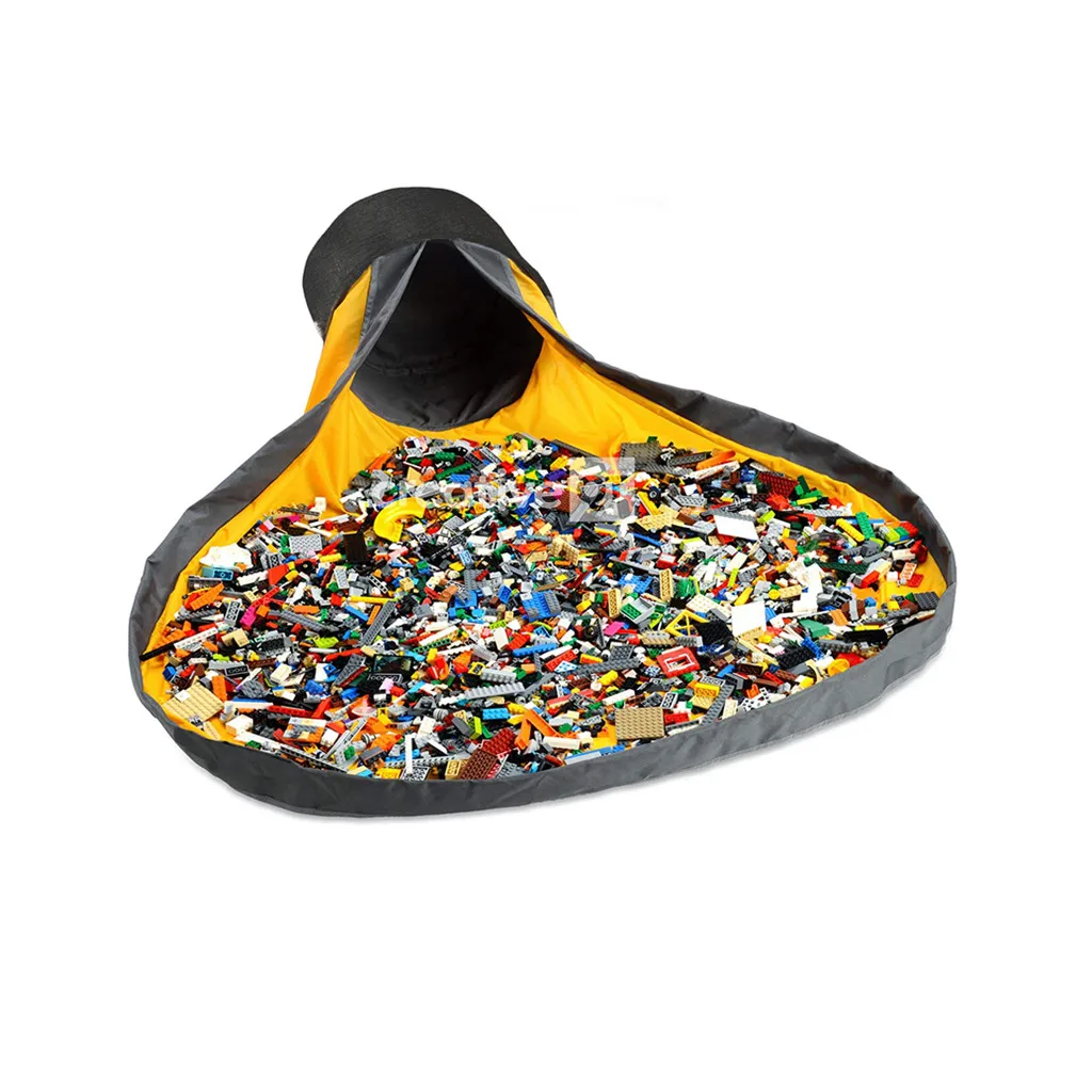 Amazon Hot Sell Household Mat Toy Storage Basket Quick Tidy Children Kids Toy Storage Basket and Kids Play Mat