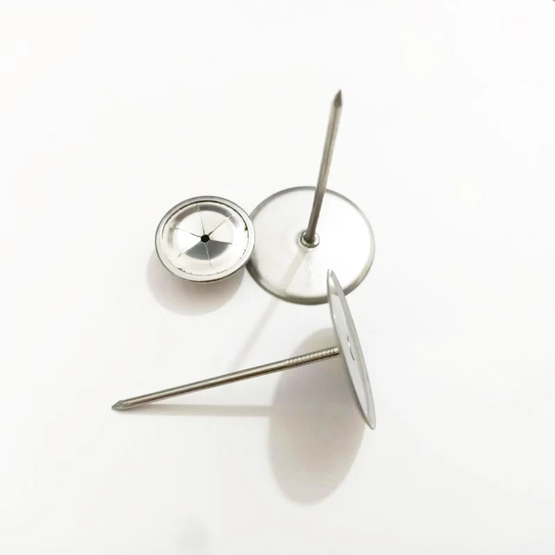 Insulation Stick Pins And Washers Perforated Insulation Pins And Clips Duct Insulation Pins