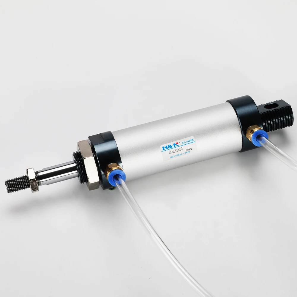 Miniature mini pneumatic MAL20/25/32/40-25/50/75/100/125 double-acting small pneumatic cylinder