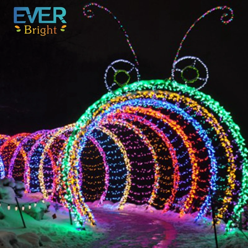 Factory wholesale Led 3d Large Arch Light Outdoor Decoration Arch Street Motif Star Light