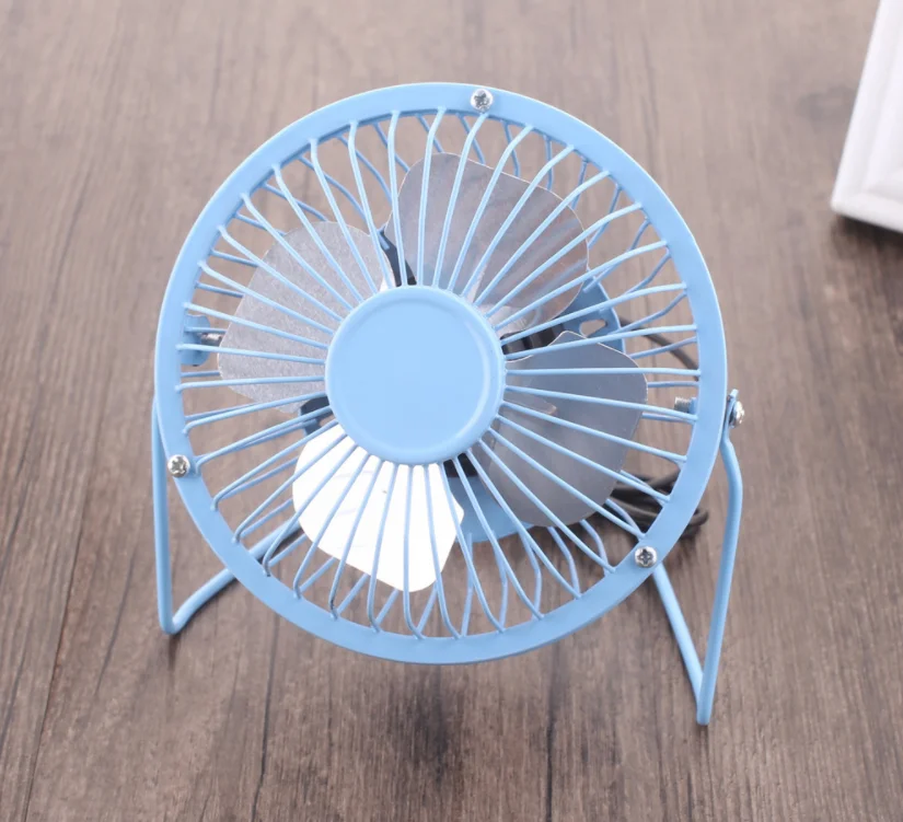 Hot Selling 6 Inch Metal Frame Desk Desktop Mini USB Fan
