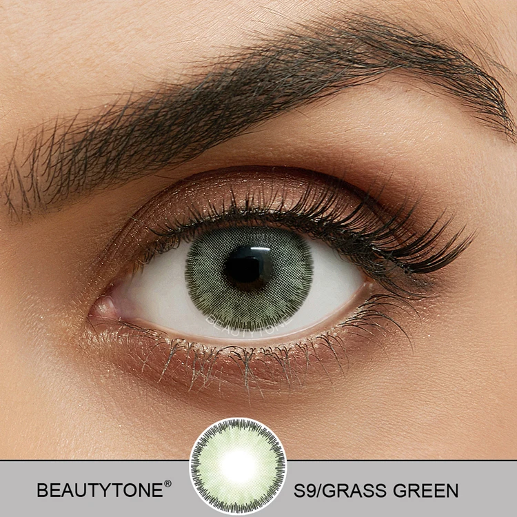 Sweet Grass Gray contact lens good packaging cosmetic contact eye lenses
