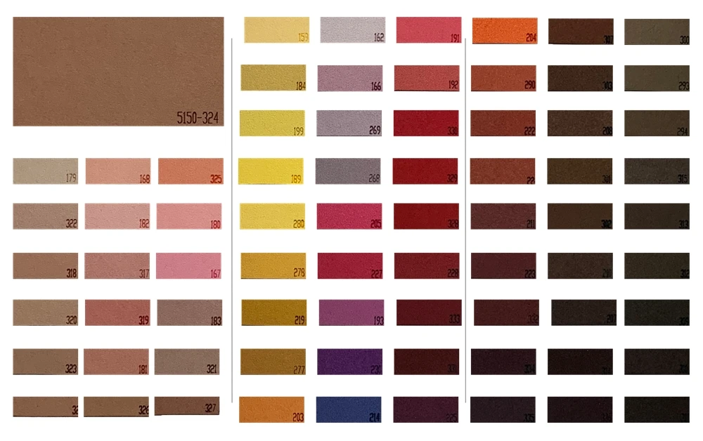 Multifunctional Faux Suede PU Leather Upper Material Shoes Fabric Made In China