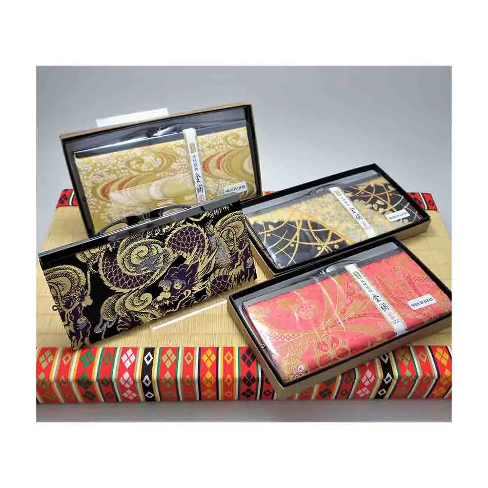 Japanese kimono fabric bag obi tradition luxury wallet
