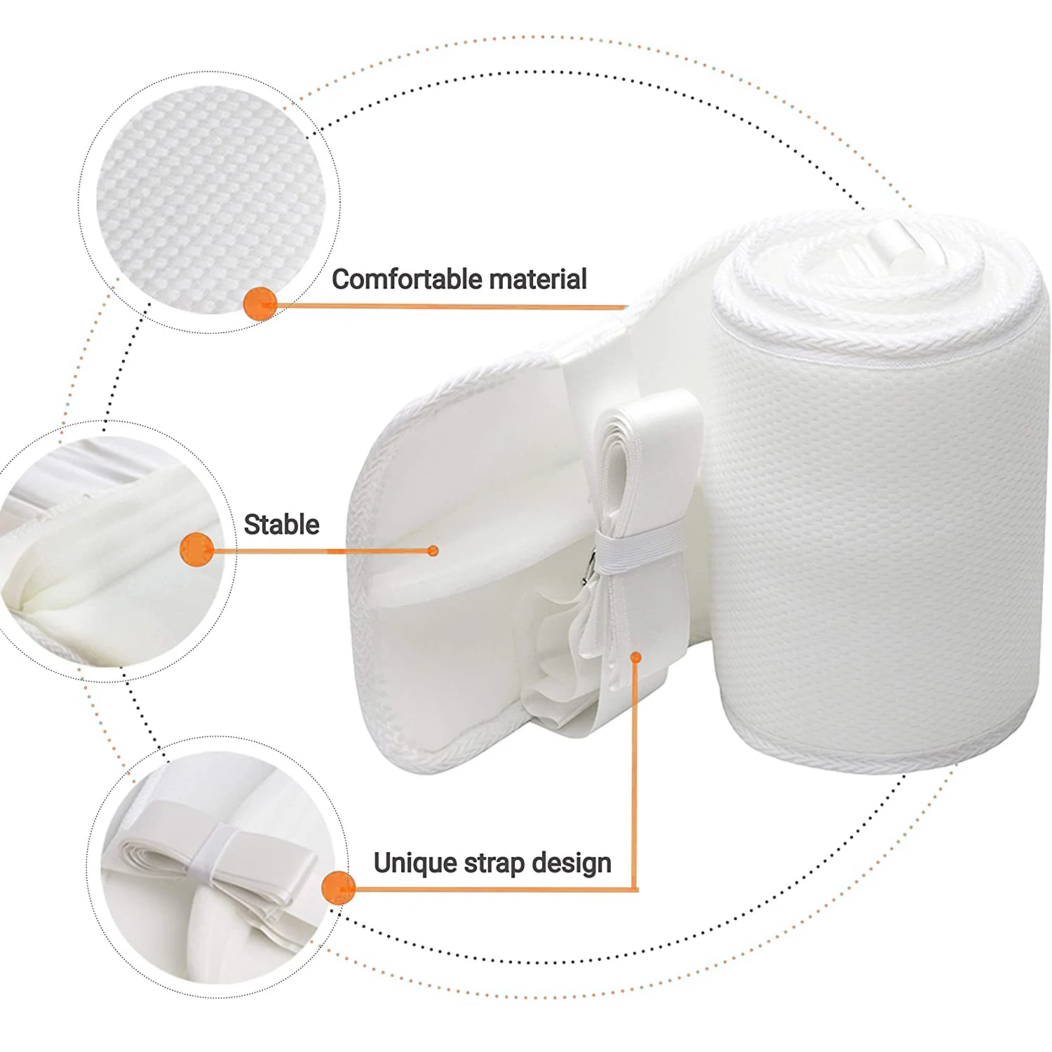 Customized LOGO bed bridge twin to king foam adjustable bed bridge gap filler mattress connector with strap