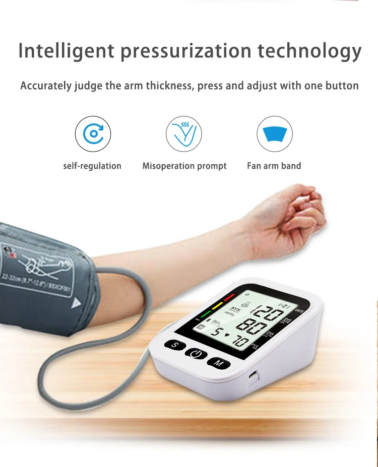 Buy Online Blood Pressure Monitor BP Smart Automatic Arm Blood Pressure Monitor Digital