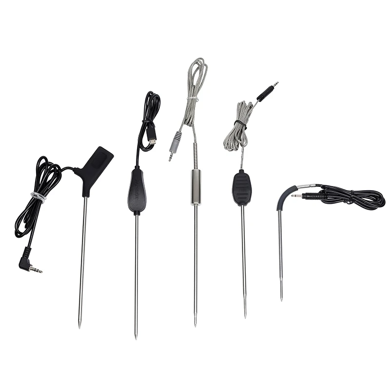 Food Grade Sharp Probe PT100 PT1000 NTC Temperature Sensor wifi BLE meat temperature probe