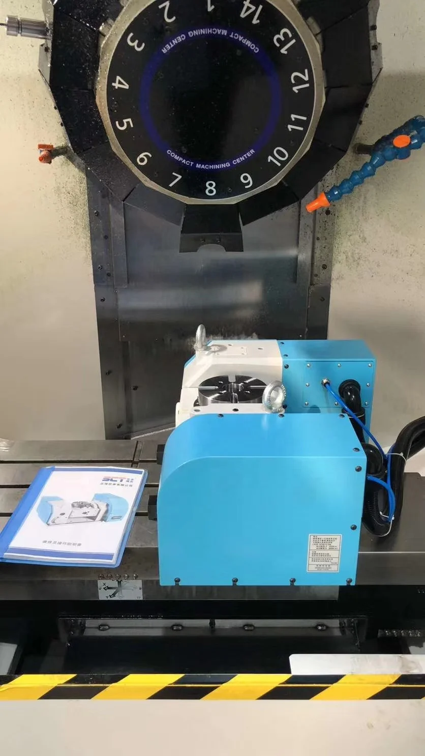 Best Selling  5th Axis Cnc Rotary Table Precision Cnc Machine  Center Use 130mm Disc Rotary Indexer